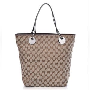 Gucci GG Canvas Eclipse Tote Bag